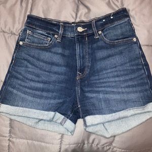 EXPRESS Mid High Rise Jean shorts